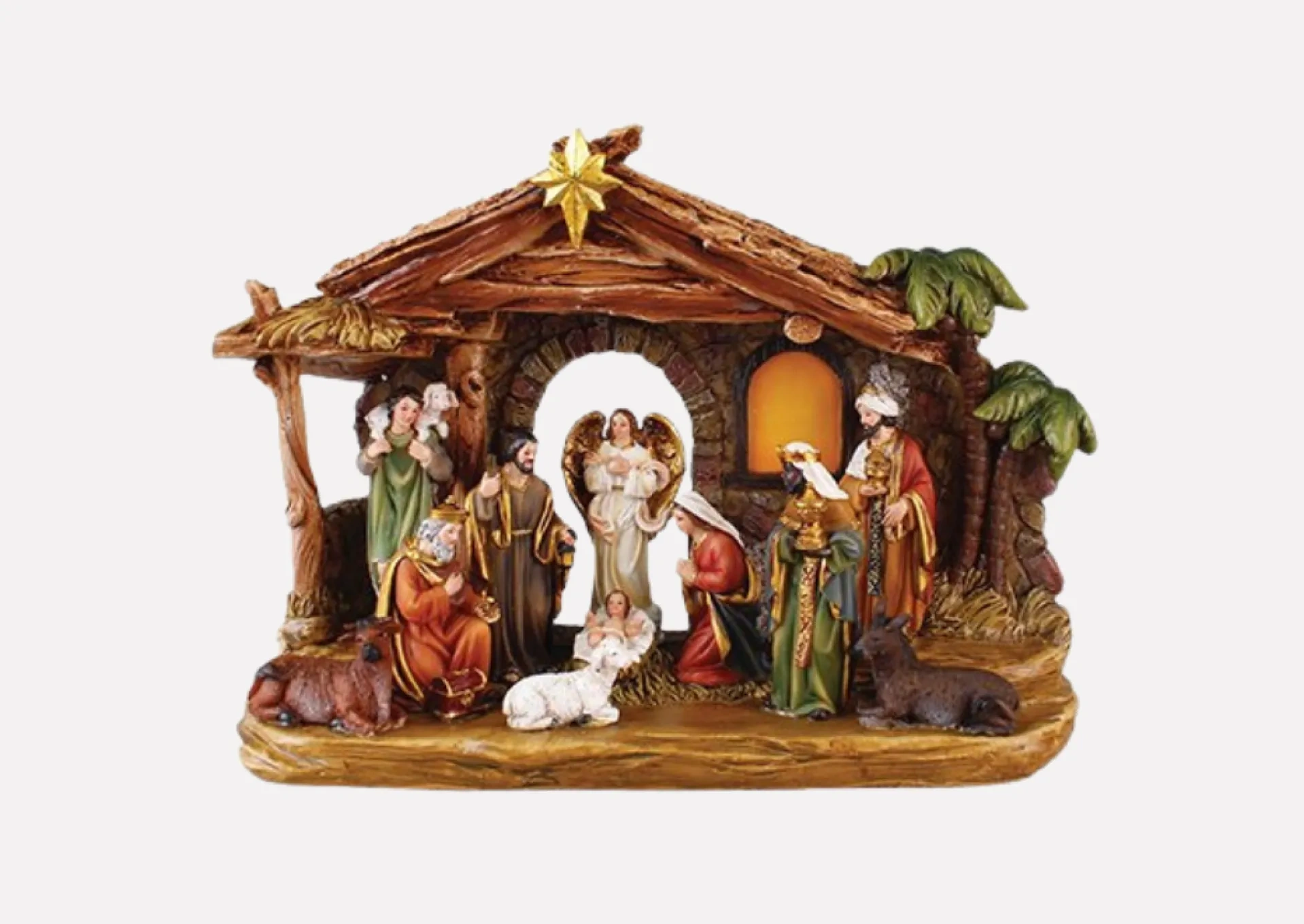 Nativity Stable and Figurines