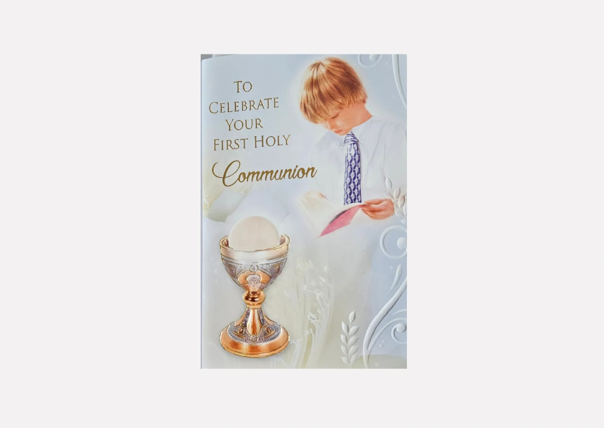 Boys Communion Card
