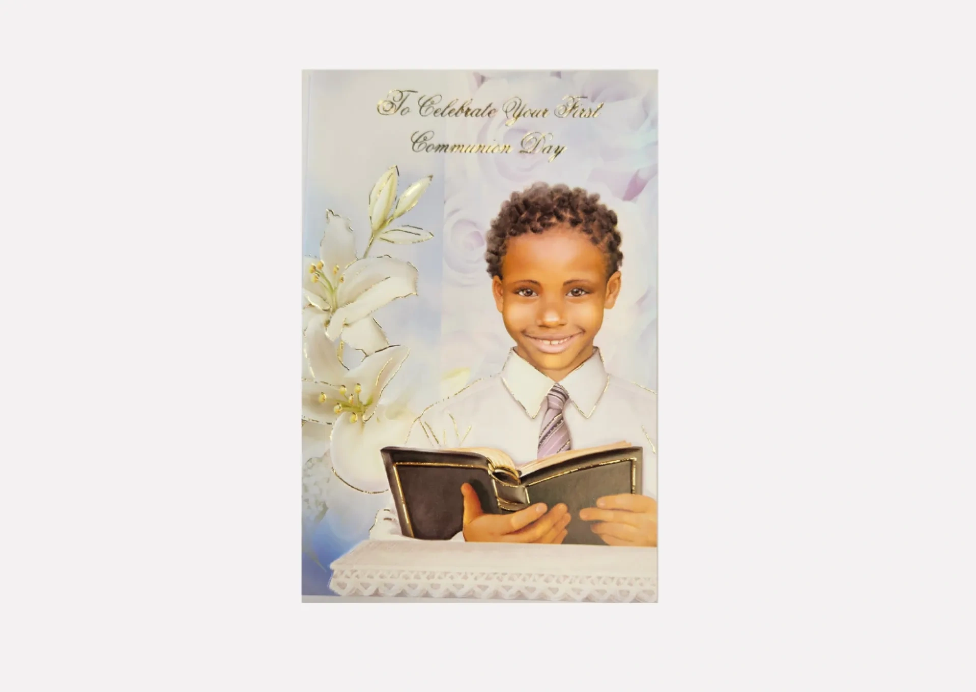 Boy's Communion Card