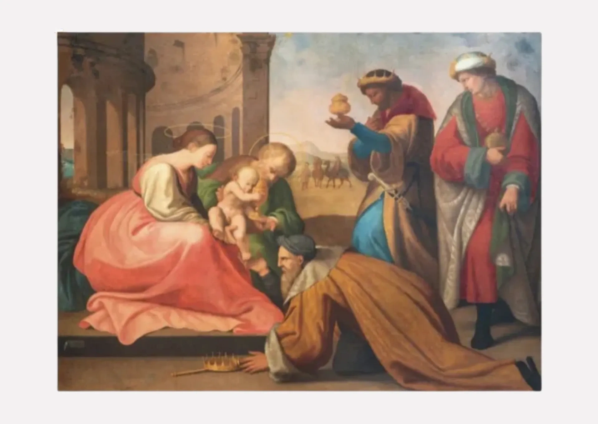 Adoration of the Magi Christmas Cards