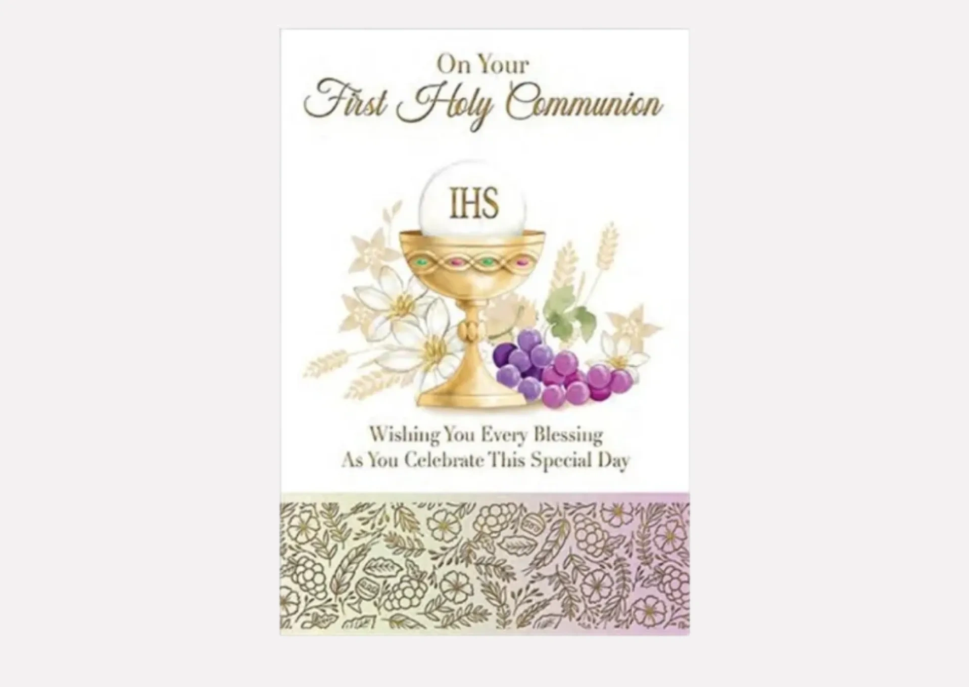 Holy Communion Card
