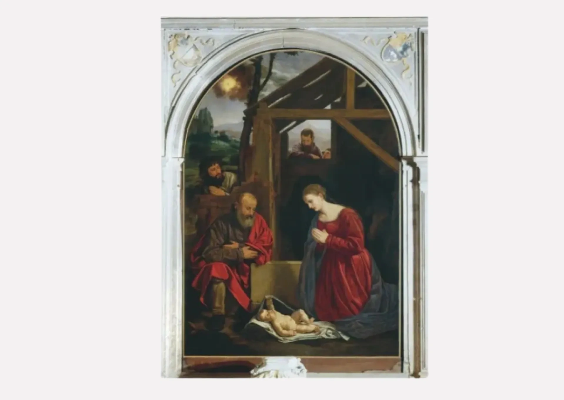 Nativity Christmas Card