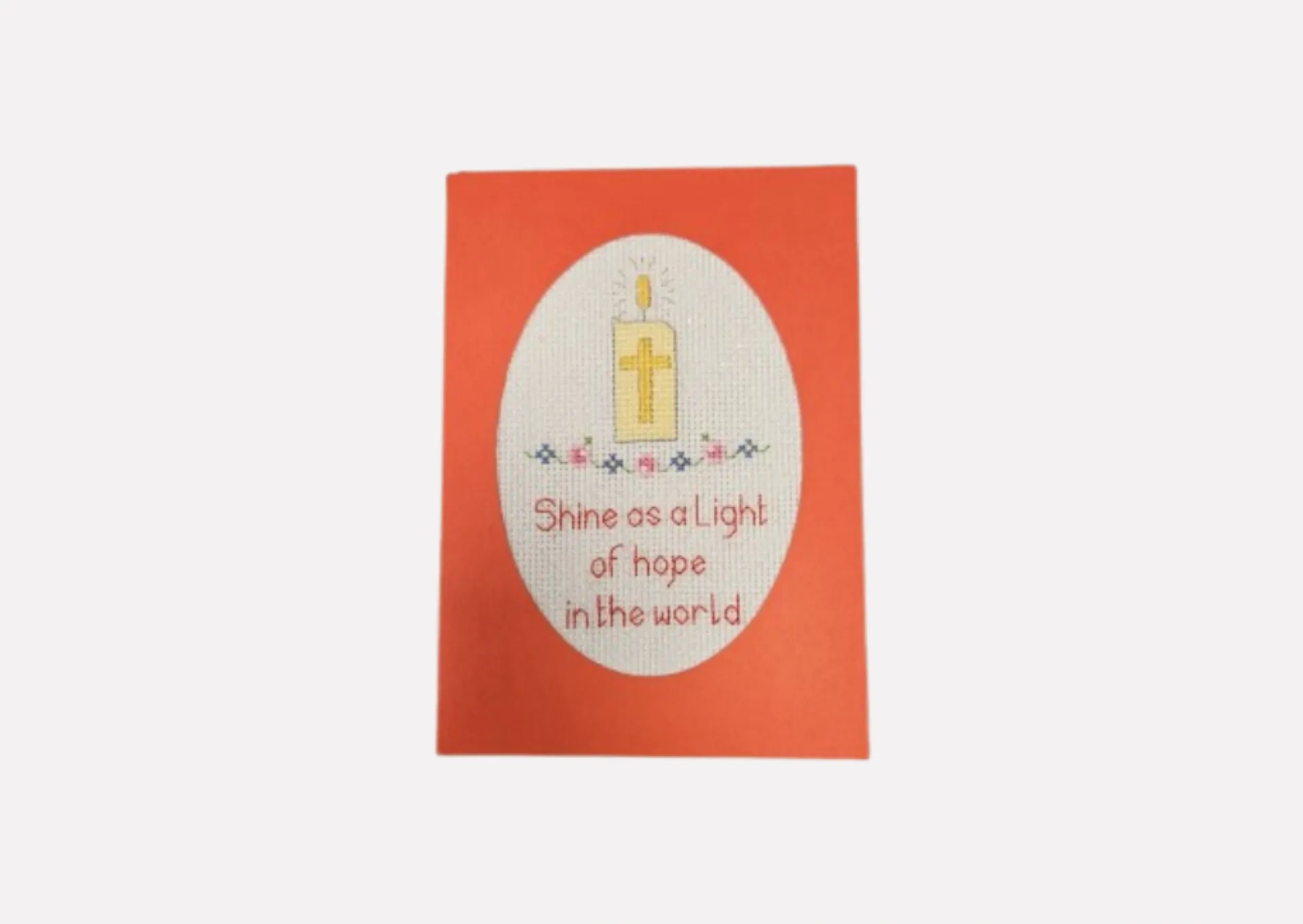 Shine as a light of hope in the world