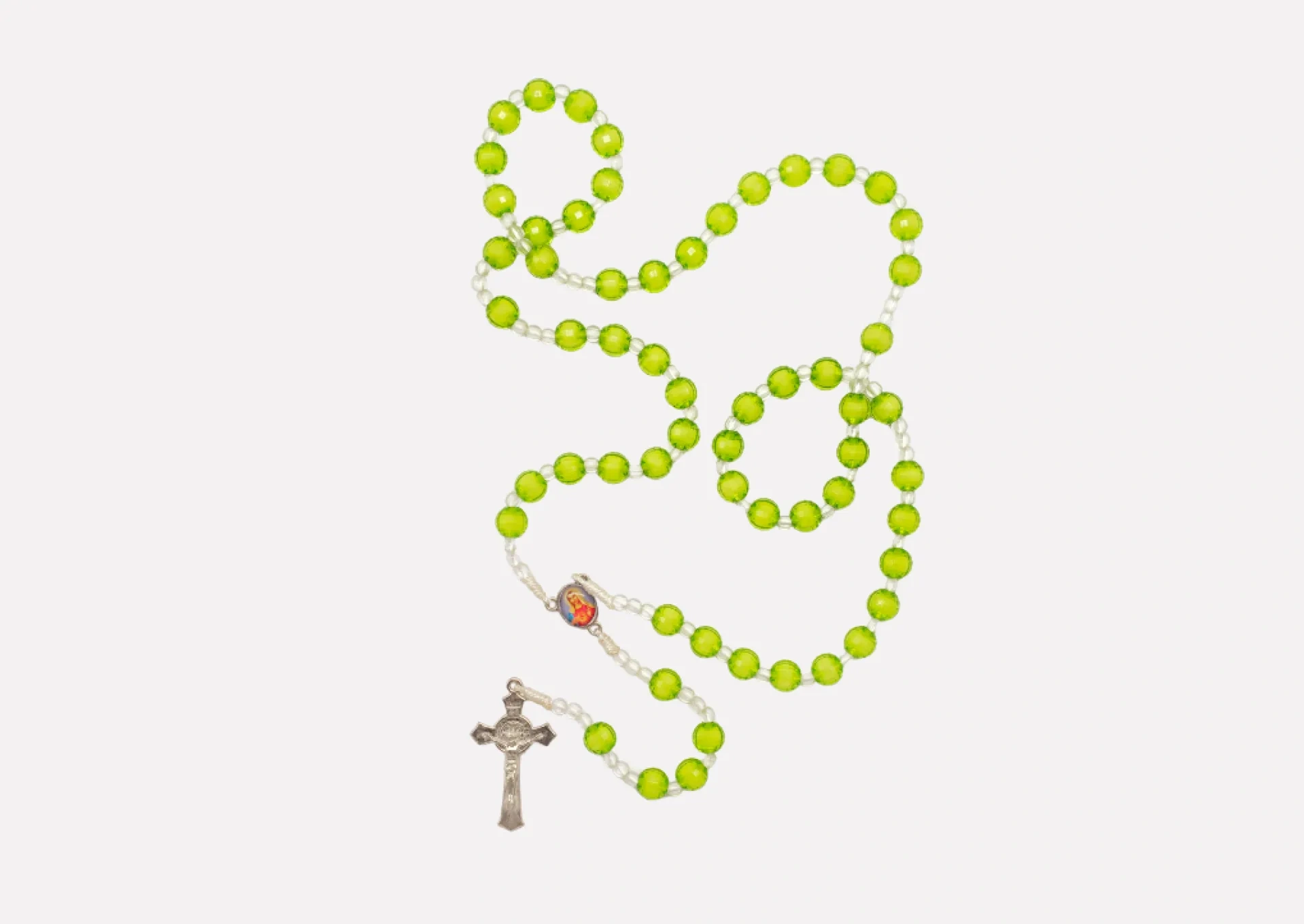Ethiopian Light Green Rosary