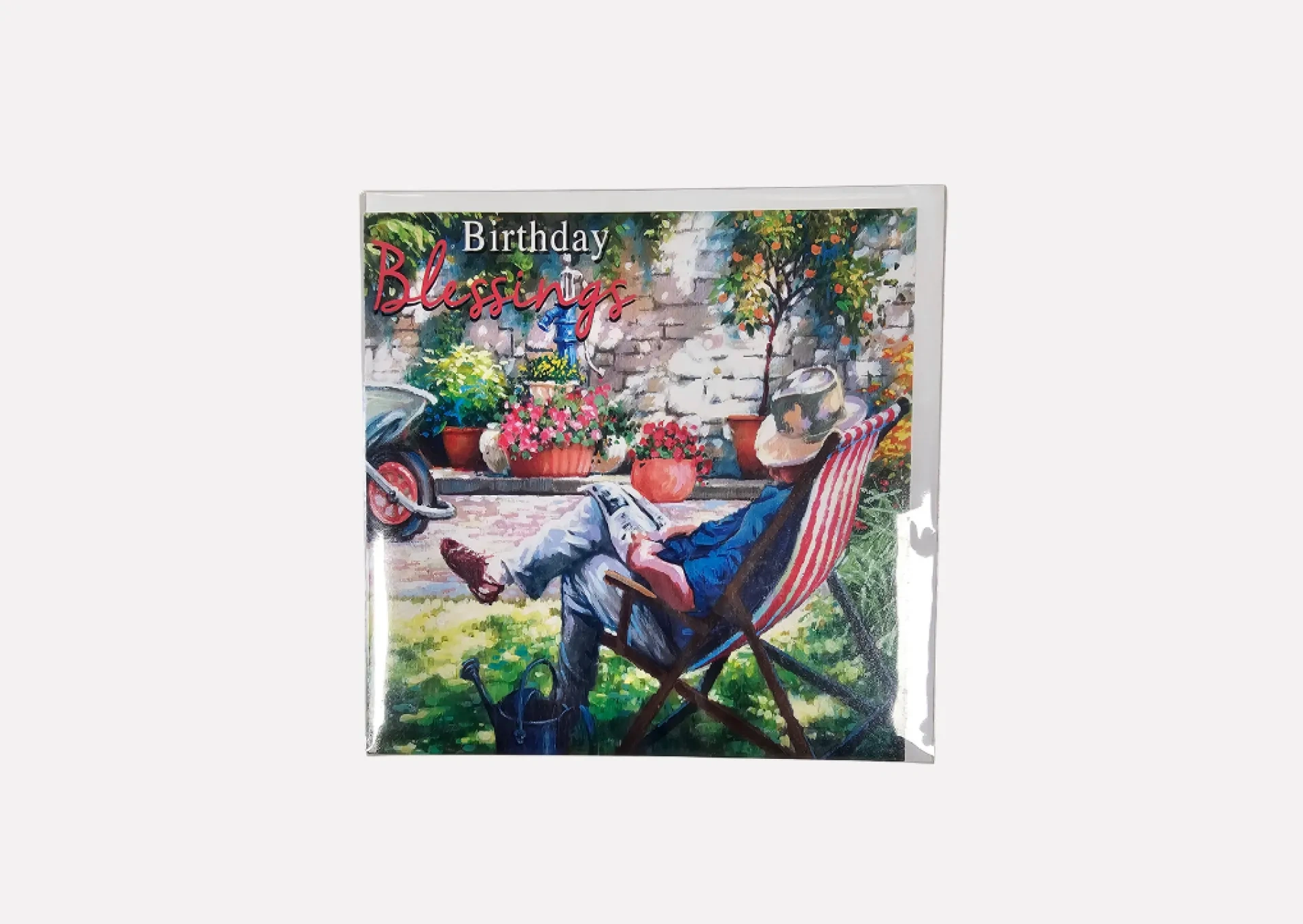 Summer Garden Birthday Card