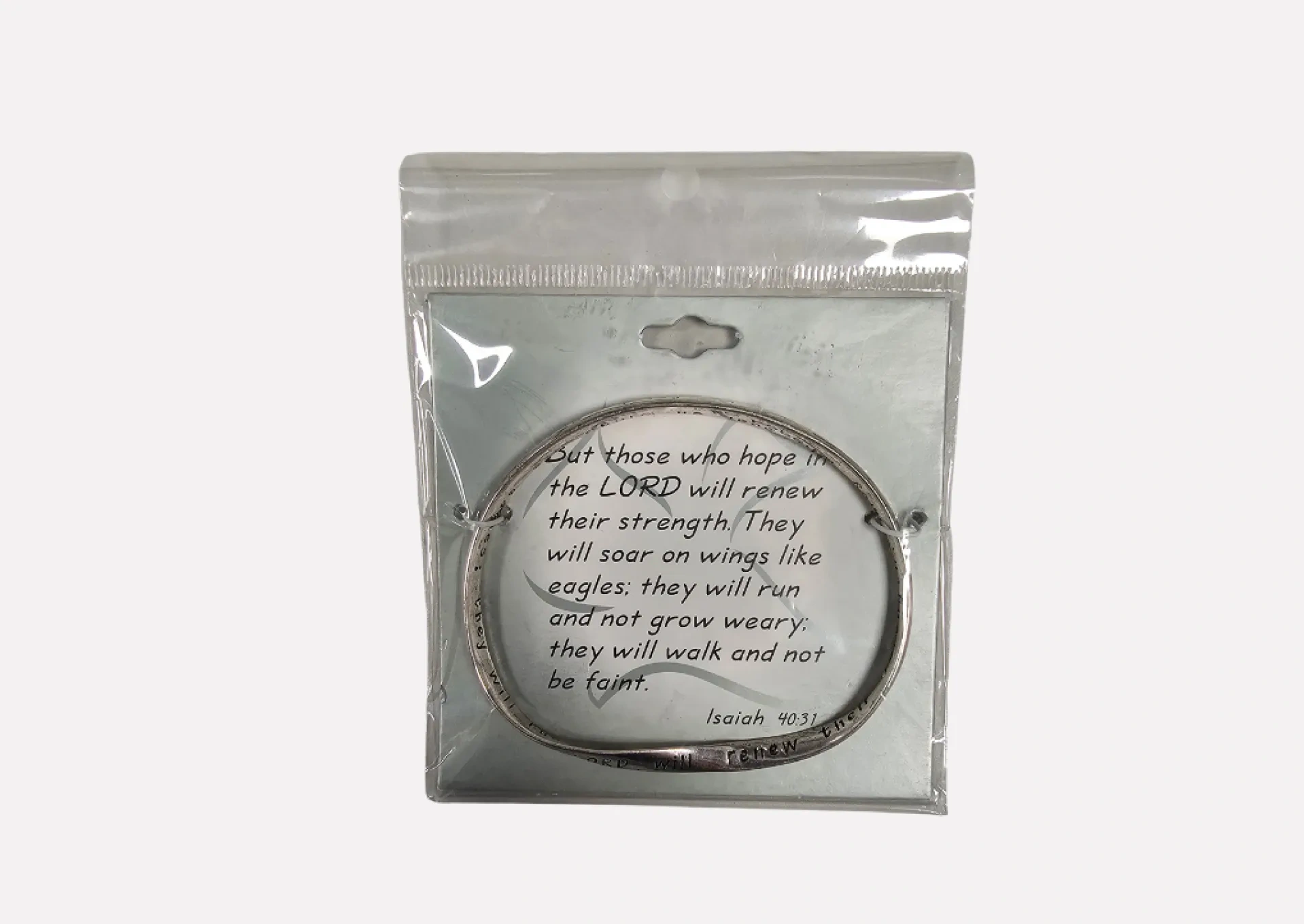 Those who hope in the Lord – Scripture Bangle