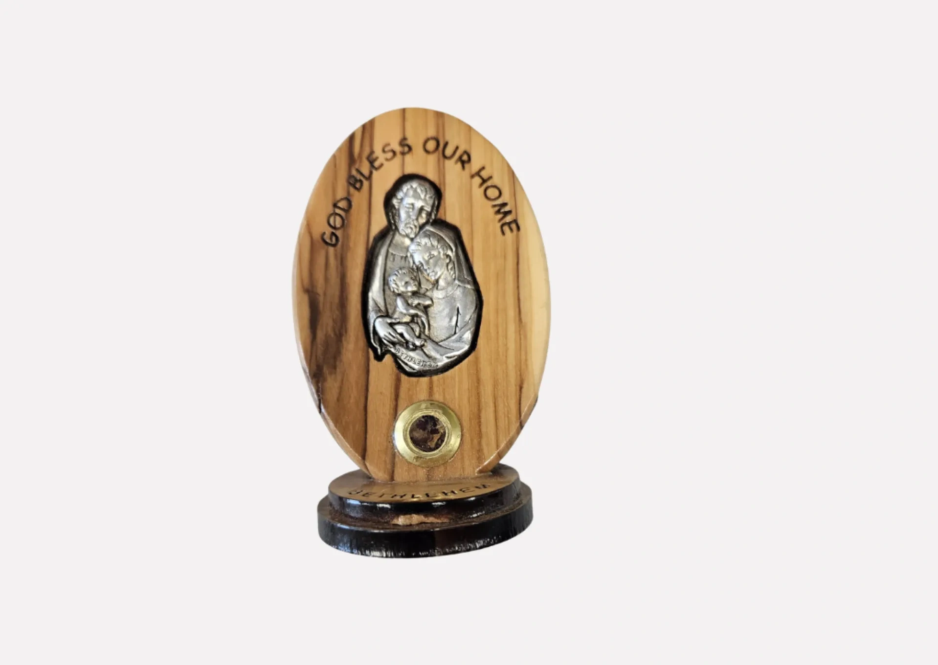 Holy Family God Bless Our Home Plaque