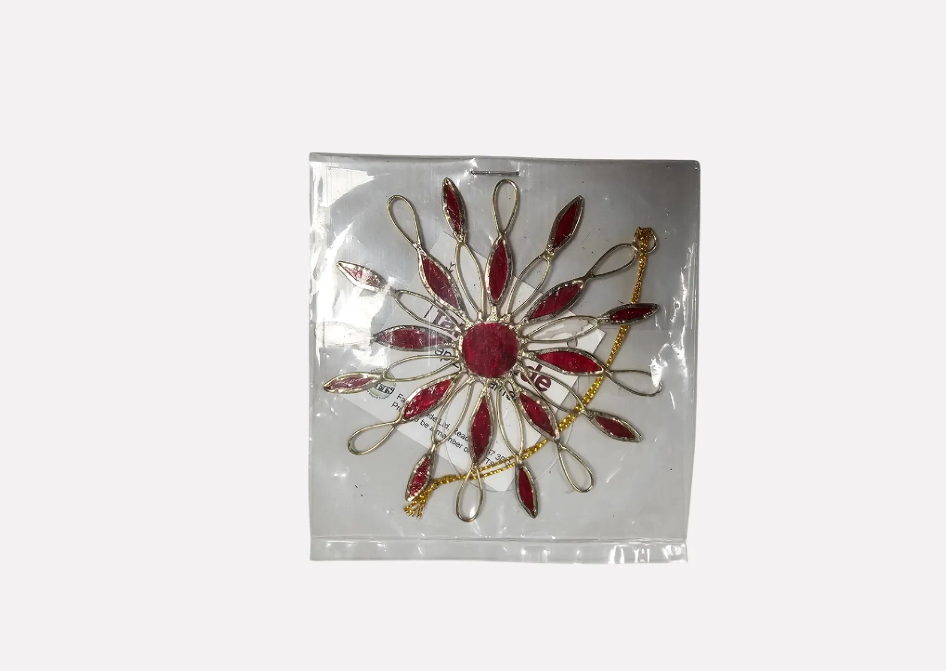 Capiz Tear Star Decoration
