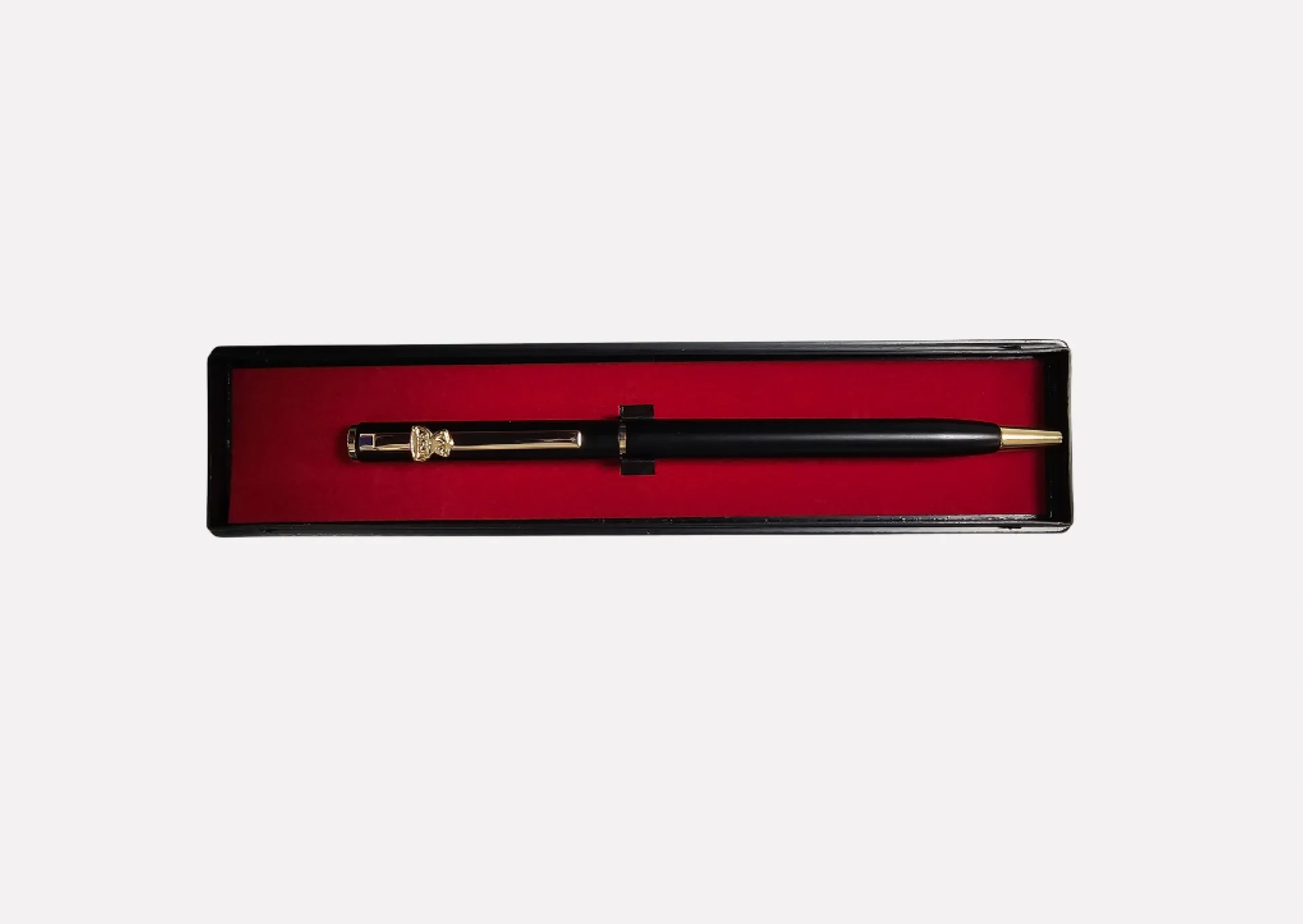 Black Ball Point Pen With A Chalice For Holy Communion