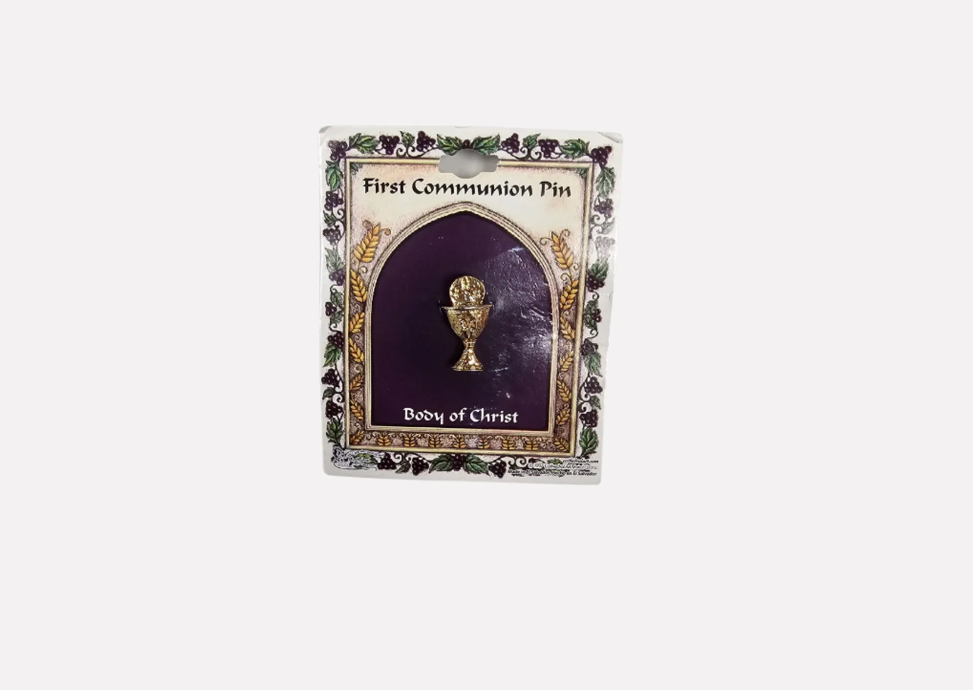 First Holy Communion Chalice Pin Badge