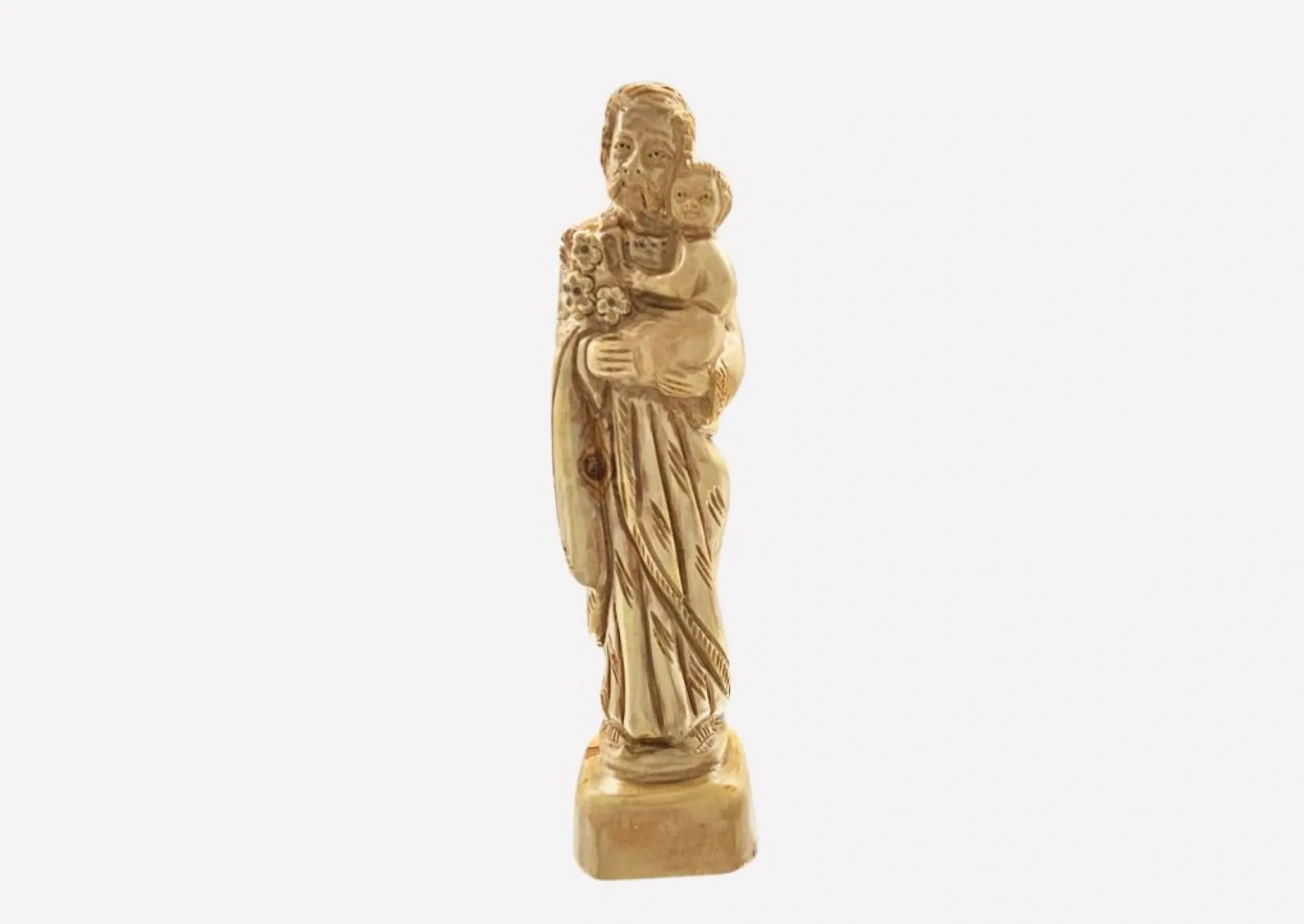 Saint Joseph and Jesus Statue