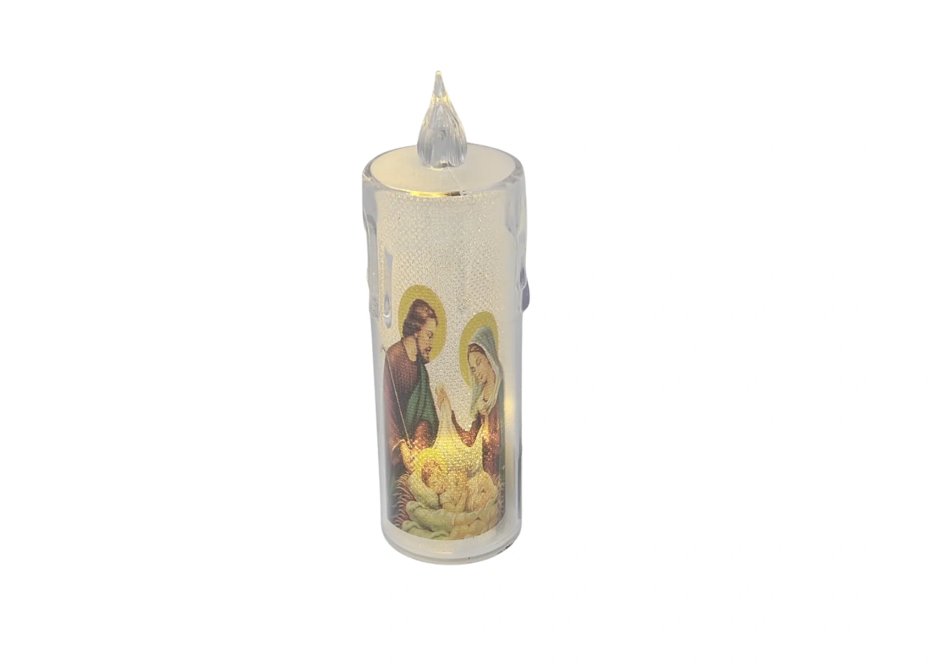 Nativity LED Candle