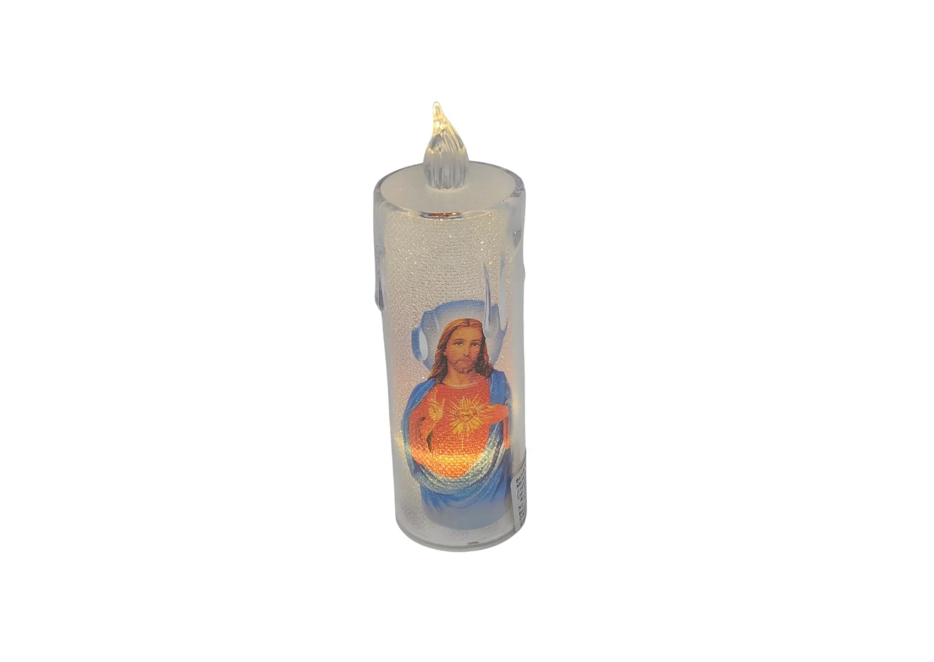 Sacred Heart of Jesus LED Candle