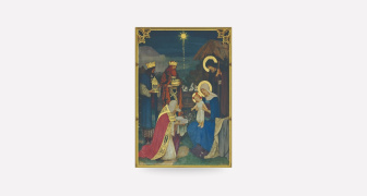 Adoration of the Magi - Luxury Single Card