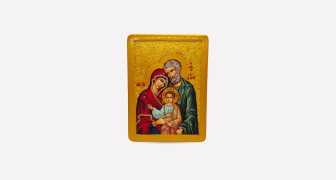 Holy Family Ukrainian Handmade Icon