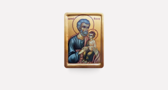 Small Joseph and Jesus Icon