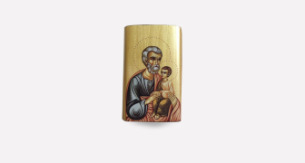 Joseph and Jesus Pocket Icon