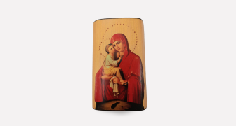 Our Lady and Jesus Ukrainian Pocket Icon
