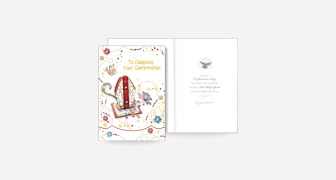 Celebration Confirmation Card
