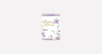 Birthday Blessings to Celebrate Your Birthday Card