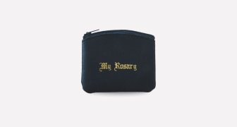 Black Rosary Purse