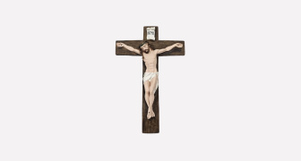 Florentine Style Resin Crucifix