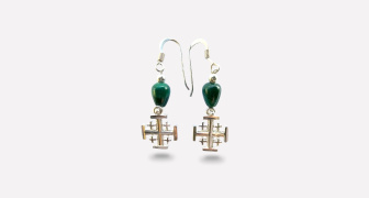 Holy Land Malachite Earrings