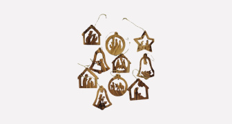 Holy Land Ten Piece Tree Decorations