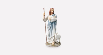 Jesus the Good Shepherd Statue