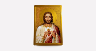 The Sacred Heart of Jesus Ukrainian Icon
