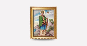 Saint Patrick Framed Picture