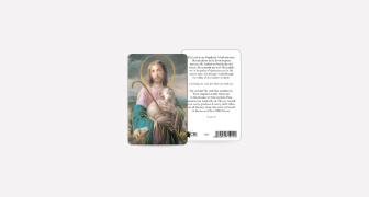 The Lord is My Shepherd Prayer Card