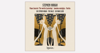 CD cover featuring two women holding hands on a gold and black bakground