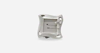 Small Resin Photo Frame with Cross