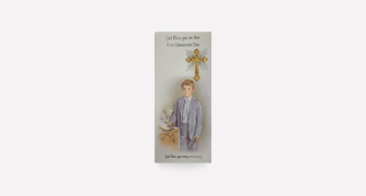 Boys Communion Card
