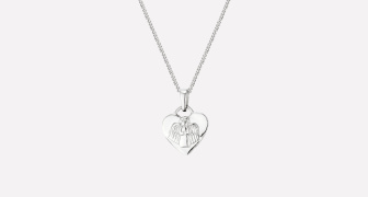 Guardian Angel Heart Pendant