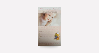 Girls First Communion Invitations