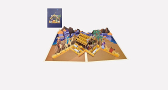 Pop up Nativity Card
