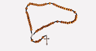 Nigerian Wooden Rosary
