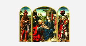 Adoration of Magi Triptych