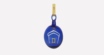 Holy Land Glass Bauble