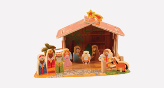 Children's Nativity Play Set