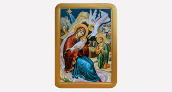 Ukrainian Nativity Icon