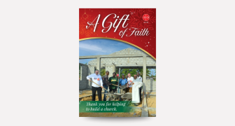 Gift of Faith charity donation Christmas card