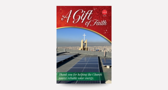 Gift of Faith charity donation Christmas card