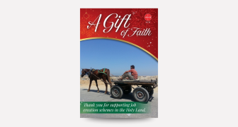 Gift of Faith charity donation Christmas card