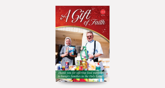 Gift of Faith charity donation Christmas card