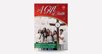 Gift of Faith charity donation Christmas card
