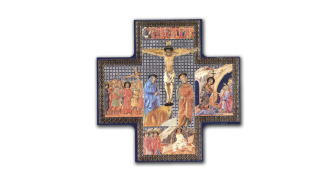 Crucifixion Wood Cross Icon