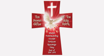 Confirmation Wooden Cross